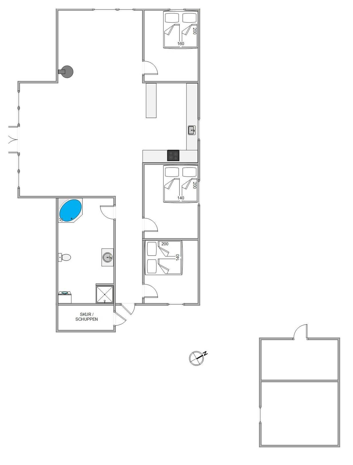 Vorschaubild von Ferienhaus MZ72 in Kongsmark - Rømø