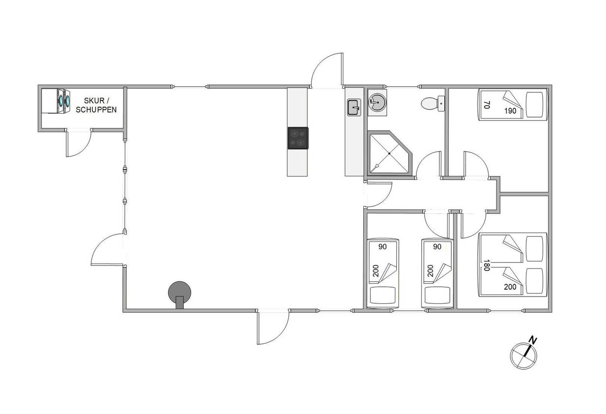 Vorschaubild von Ferienhaus NA16 in Rindby - Fanø