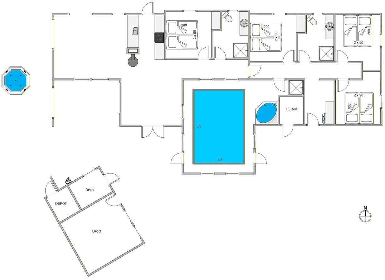 Vorschaubild von Ferienhaus NA24 in Bjerregård - Westjütland