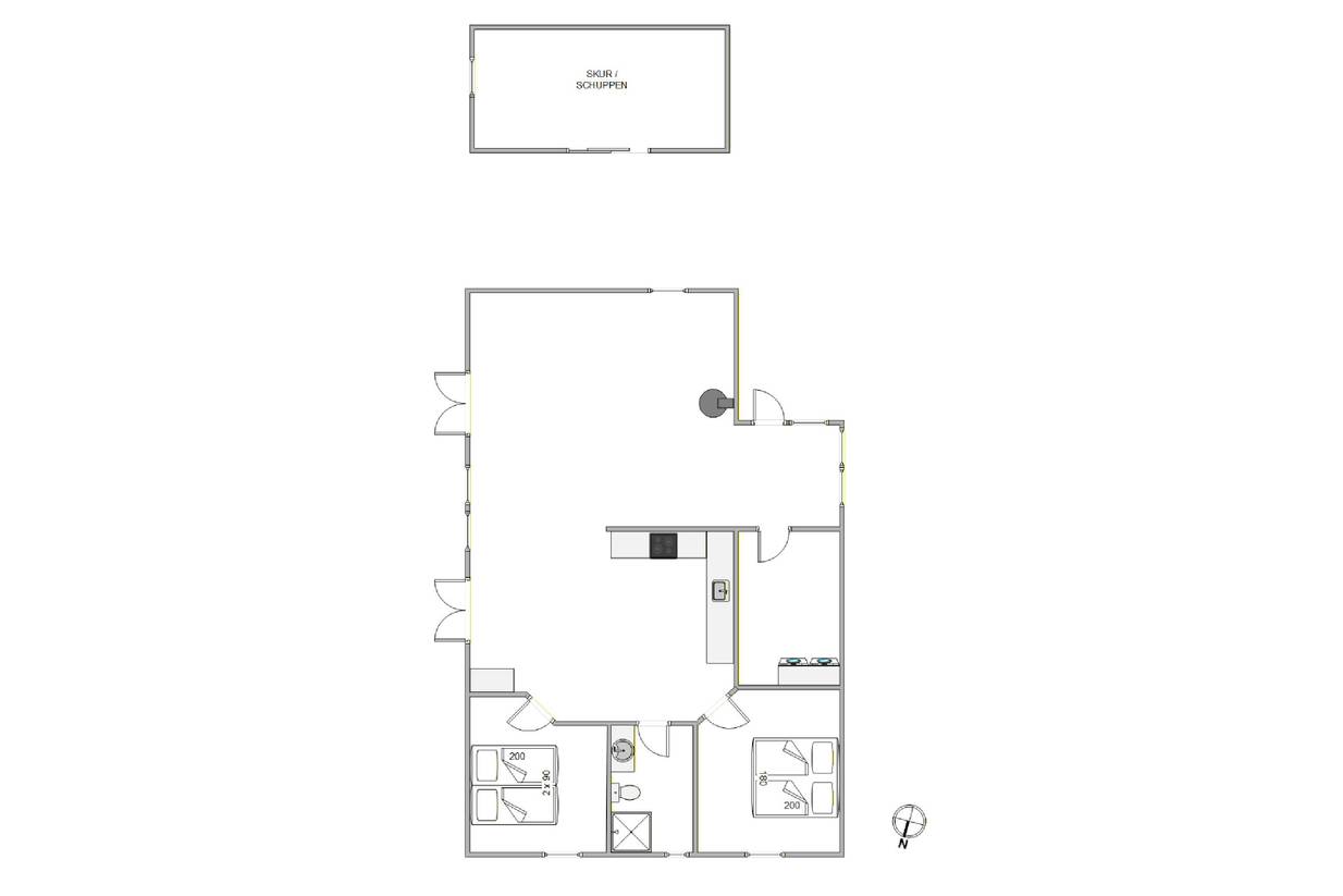 Vorschaubild von Ferienhaus NA78 in Ho - Blåvand - Westjütland