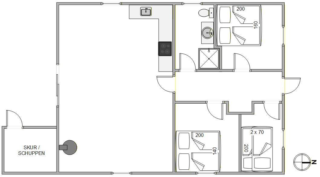 Vorschaubild von Ferienhaus NC29 in Bjerregård - Westjütland