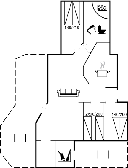 Vorschaubild von Ferienhaus NC41 in Sømarken - Bornholm