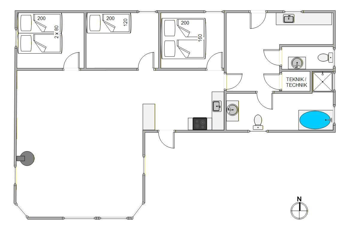 Vorschaubild von Ferienhaus NC93 in Jegum - Westjütland