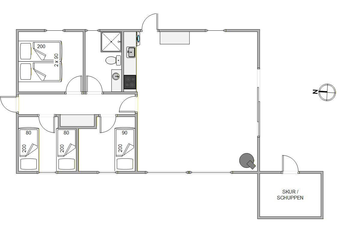 Vorschaubild von Ferienhaus ND35 in Sønderho - Fanø