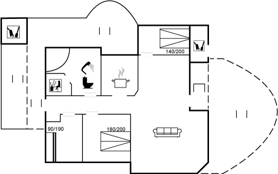 Vorschaubild von Ferienhaus ND59 in Klitmøller - Thy/Limfjord