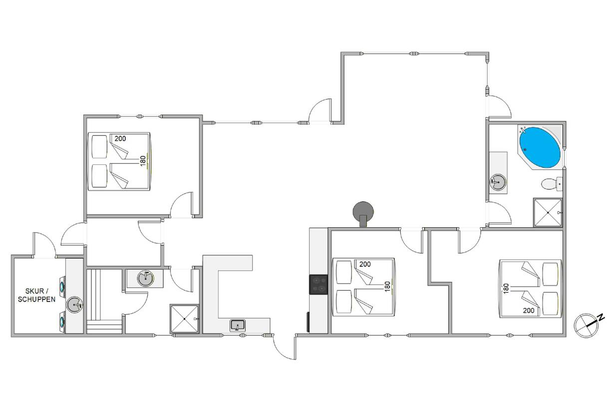 Vorschaubild von Ferienhaus NG27 in Søndervig - Westjütland