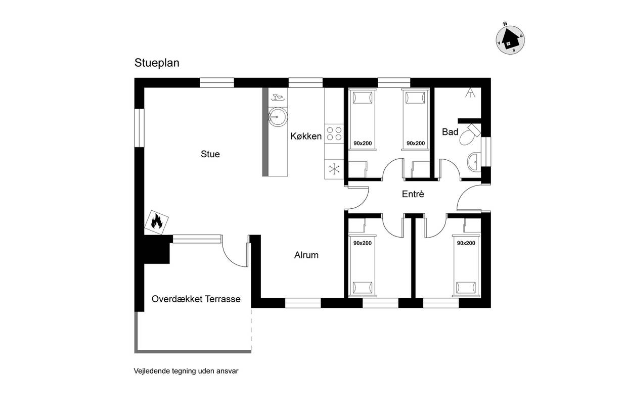 Vorschaubild von Ferienhaus NG66 in Klitmøller - Thy/Limfjord