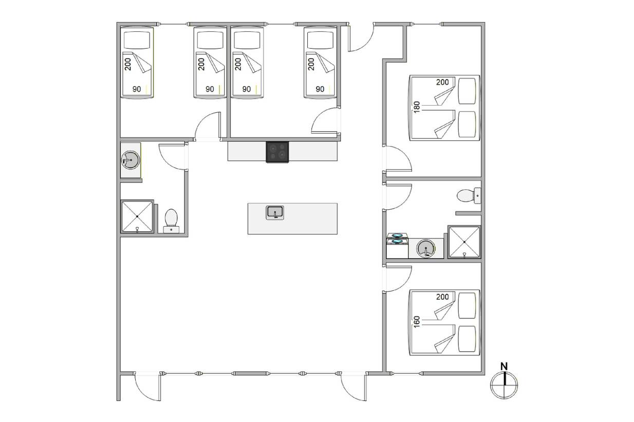 Vorschaubild von Ferienhaus NG74 in Søndervig - Westjütland
