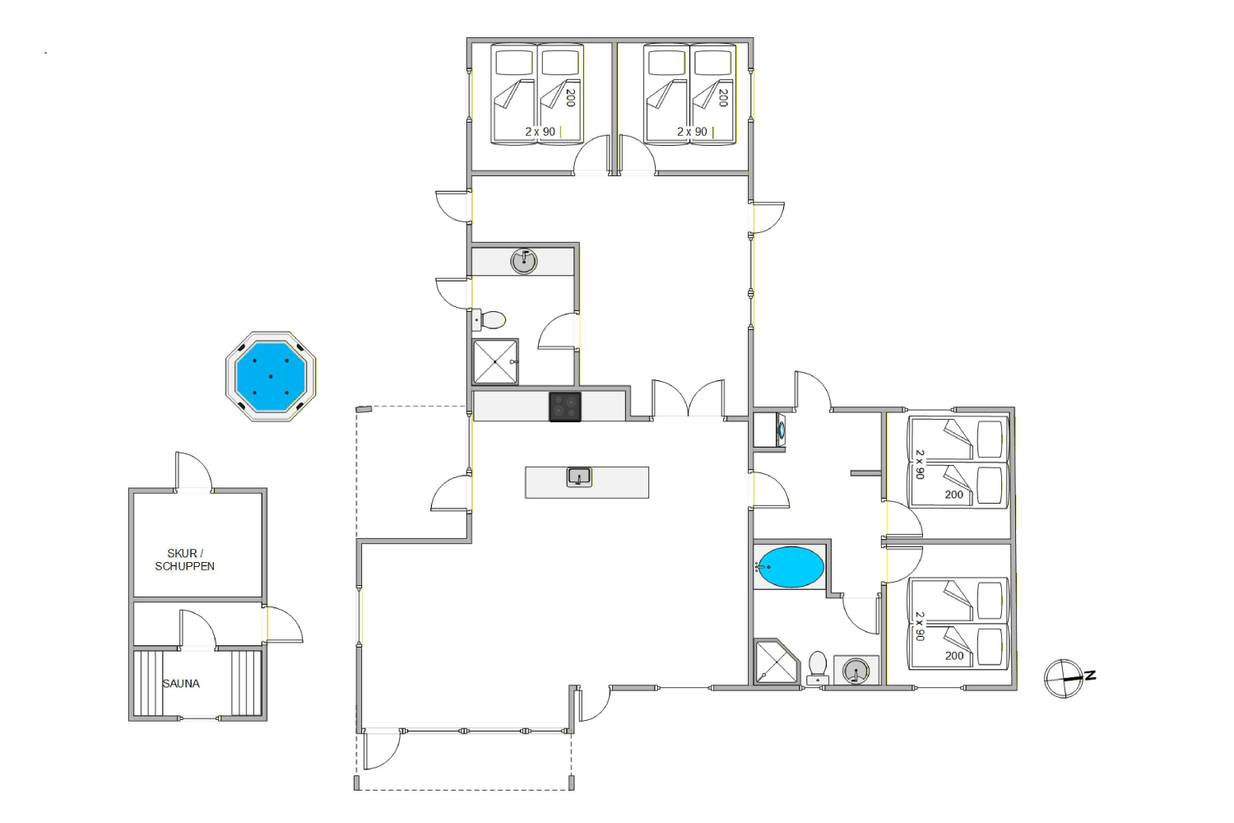 Vorschaubild von Ferienhaus NI87 in Blåvand - Westjütland