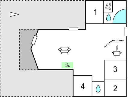 Vorschaubild von Ferienhaus NK65 in Marielyst - Falster
