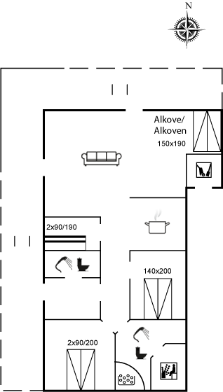 Vorschaubild von Ferienhaus NM25 in Rødhus - Blokhus - Nordjütland
