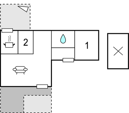 Vorschaubild von Ferienhaus NN61 in Lakolk - Rømø