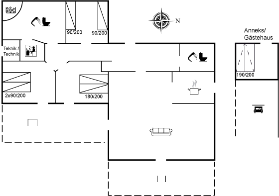 Vorschaubild von Ferienhaus NO37 in Nørlev - Lønstrup - Nordjütland