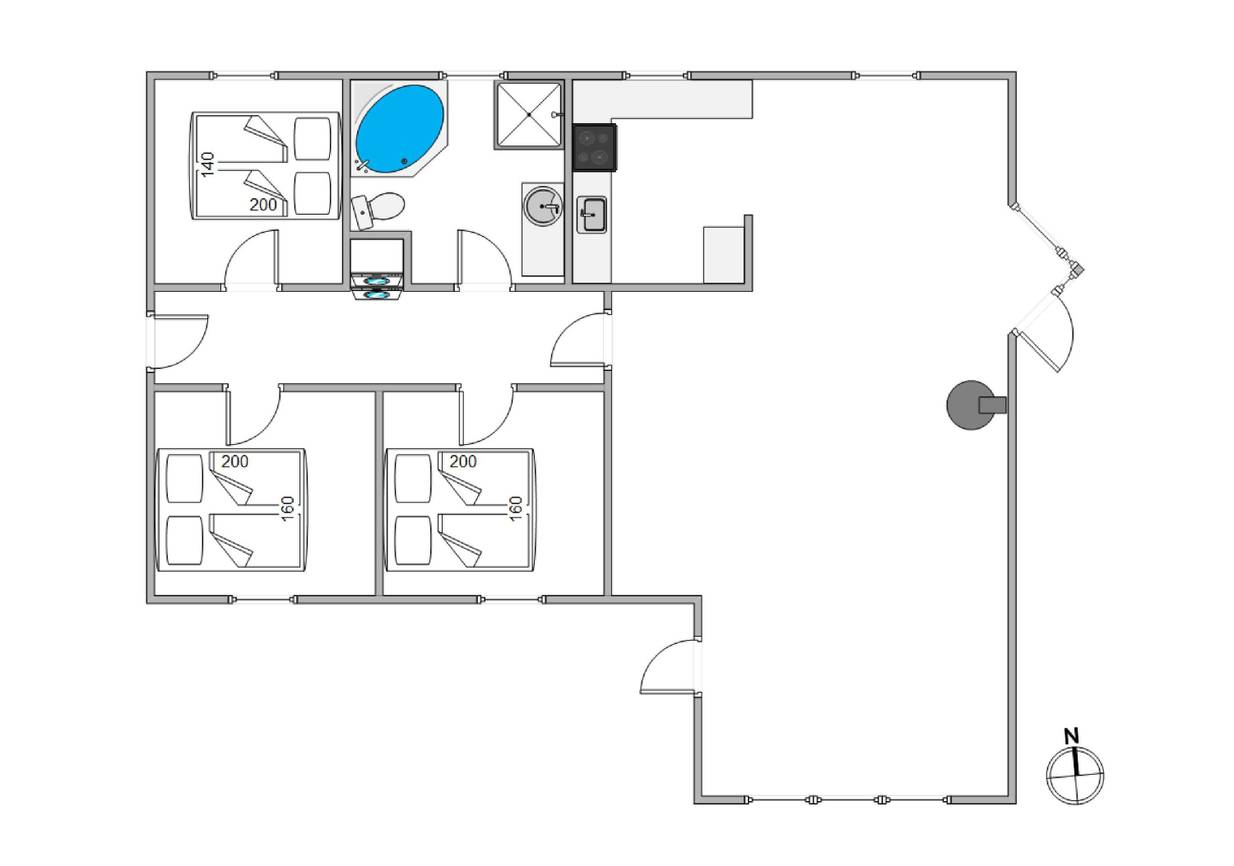 Vorschaubild von Ferienhaus NO49 in Lodbjerg Hede - Søndervig - Westjütland