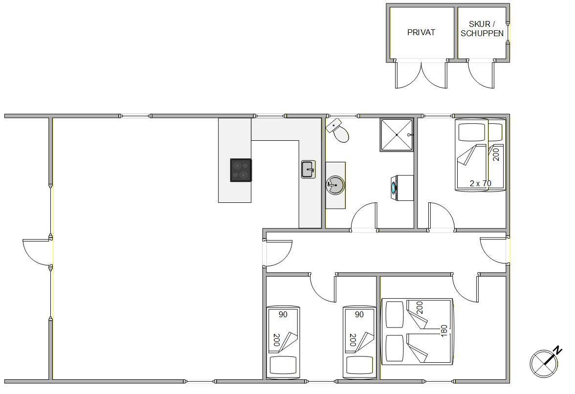 Vorschaubild von Ferienhaus NQ27 in Bjerregård - Westjütland