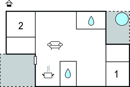Vorschaubild von Ferienhaus NQ48 in Kongsmark - Rømø