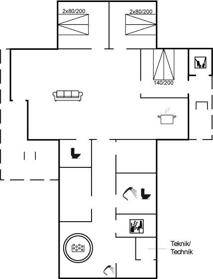 Vorschaubild von Ferienhaus NQ51 in Vrist - Vejlby Klit - Westjütland