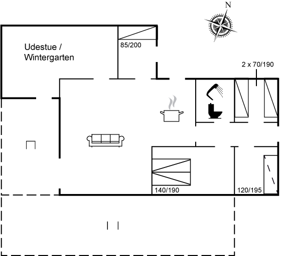 Vorschaubild von Ferienhaus NQ85 in Bratten - Nordjütland Ost