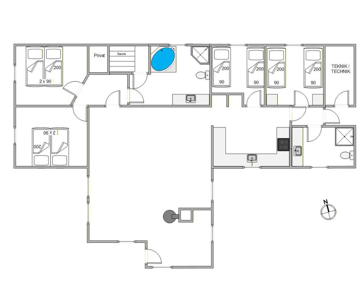 Vorschaubild von Ferienhaus NR02 in Sønderho - Fanø