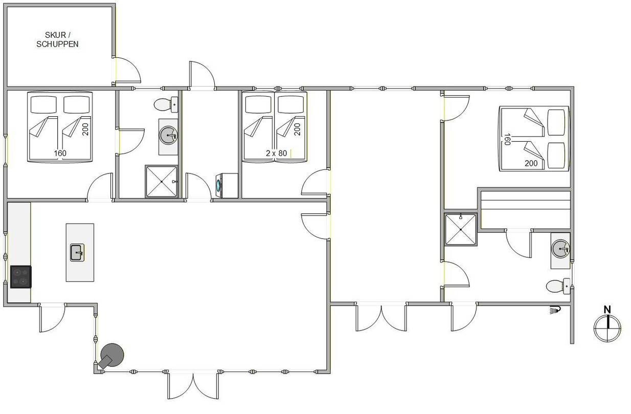 Vorschaubild von Ferienhaus NT39 in Bjerregård - Westjütland