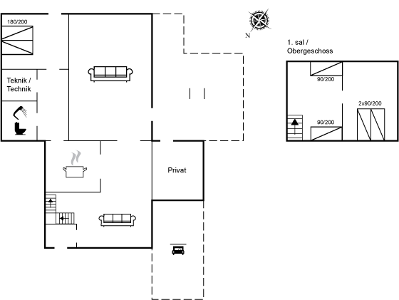 Vorschaubild von Ferienhaus NT42 auf Longelse - Langeland