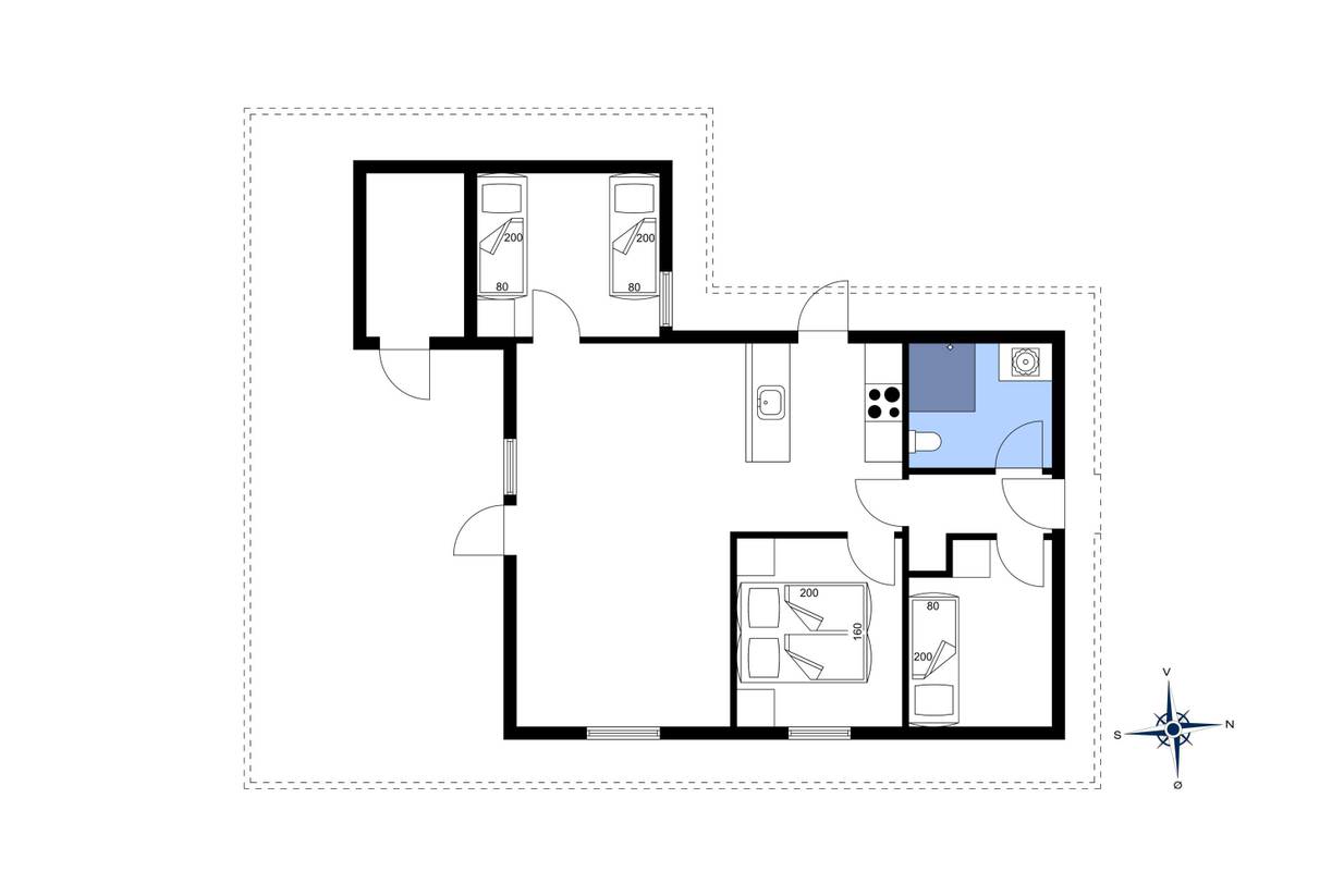 Vorschaubild von Ferienhaus NT64 in Vejers Strand - Westjütland