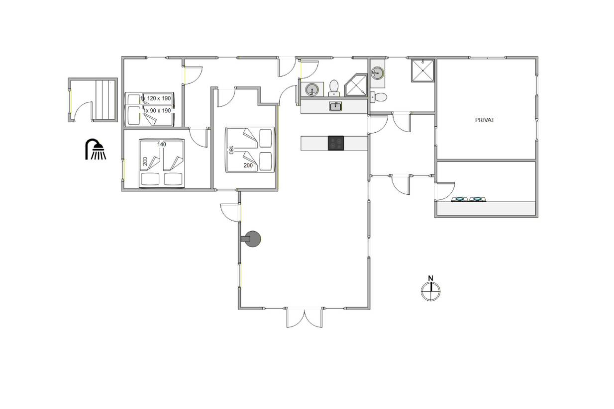 Vorschaubild von Ferienhaus NV95 in Blåvand - Westjütland
