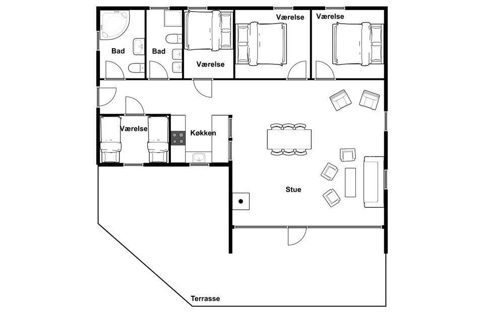 Vorschaubild von Ferienhaus NW39 in Blåvand - Westjütland