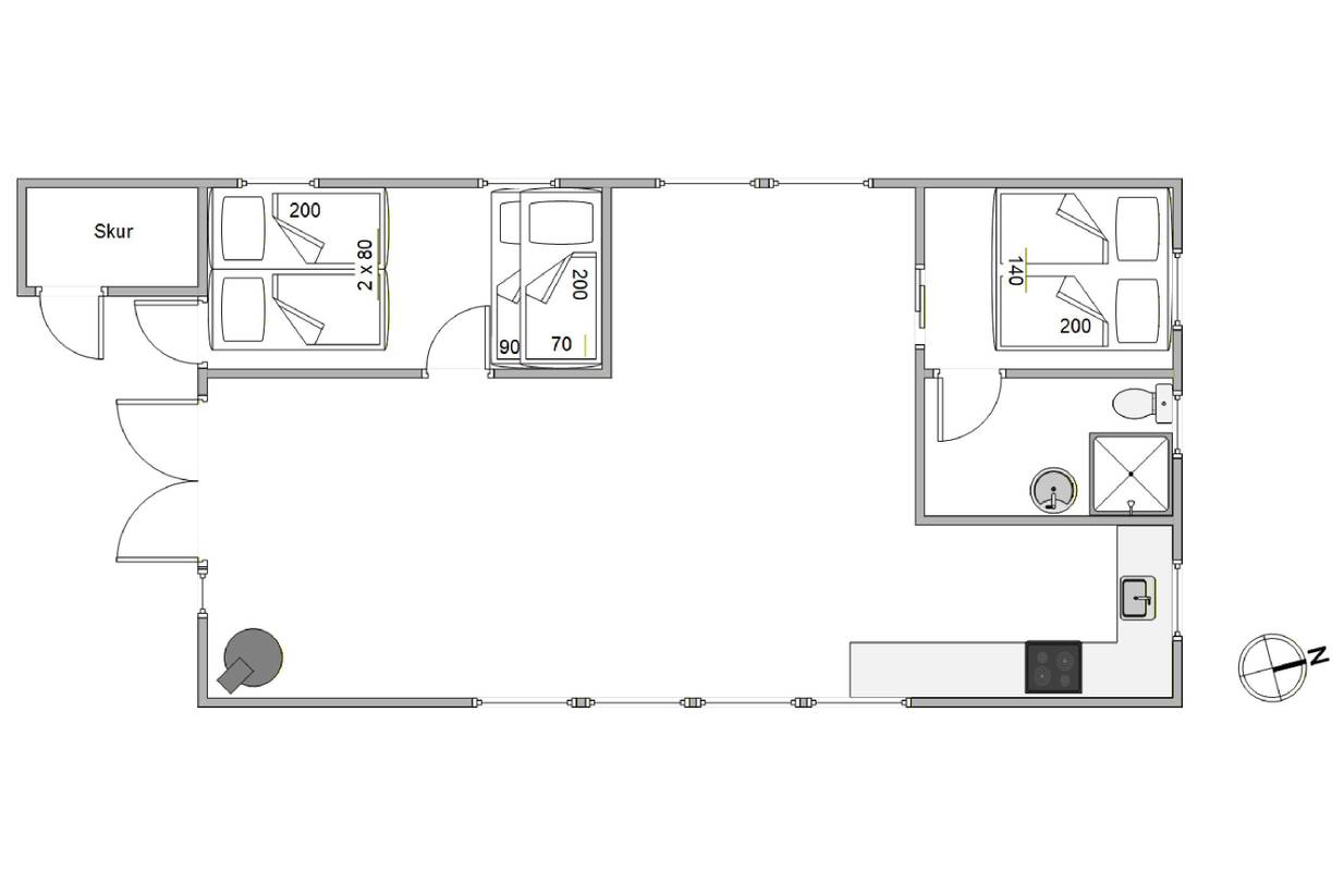 Vorschaubild von Ferienhaus OA17 in Jegum - Westjütland