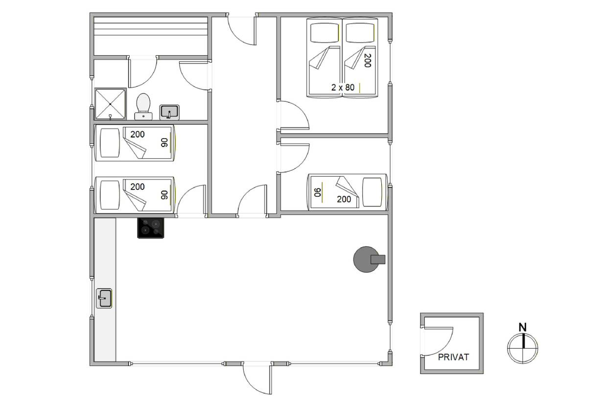 Vorschaubild von Ferienhaus OB92 in Houstrup - Westjütland
