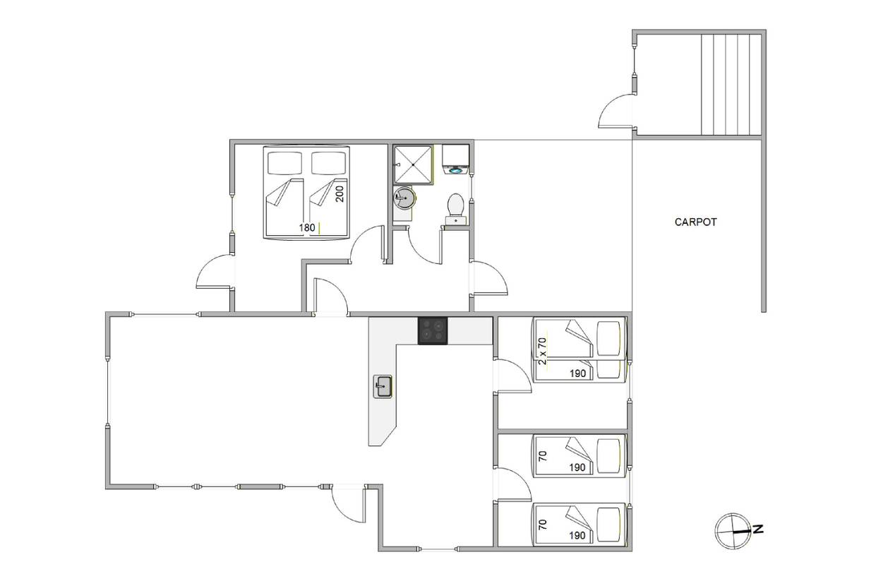 Vorschaubild von Ferienhaus OC57 in Søndervig - Westjütland