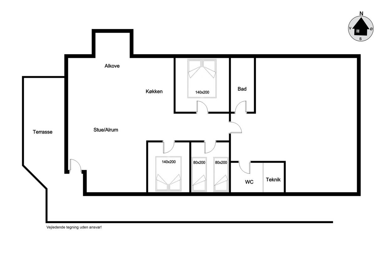 Vorschaubild von Ferienhaus OC78 in Lild - Thy/Limfjord