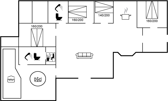 Vorschaubild von Ferienhaus OF25 in Vejers Strand - Westjütland