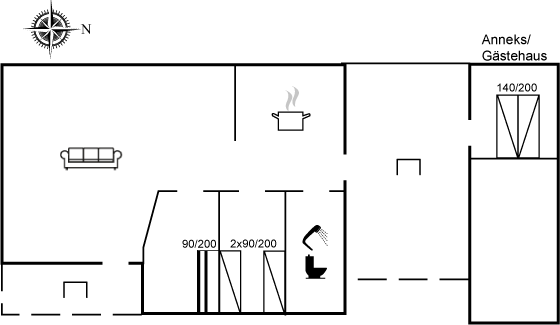 Vorschaubild von Ferienhaus OF45 in Marielyst - Falster