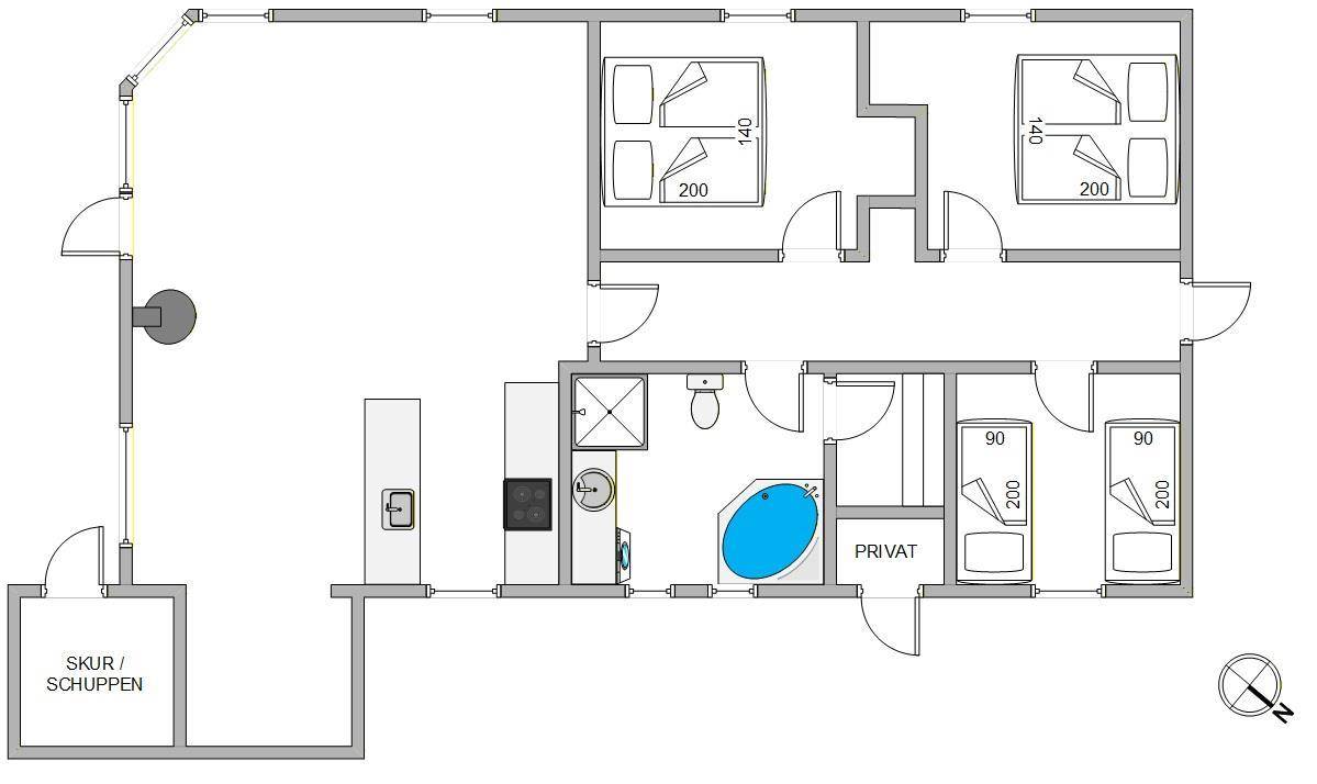 Vorschaubild von Ferienhaus OF58 in Bjerregård - Westjütland