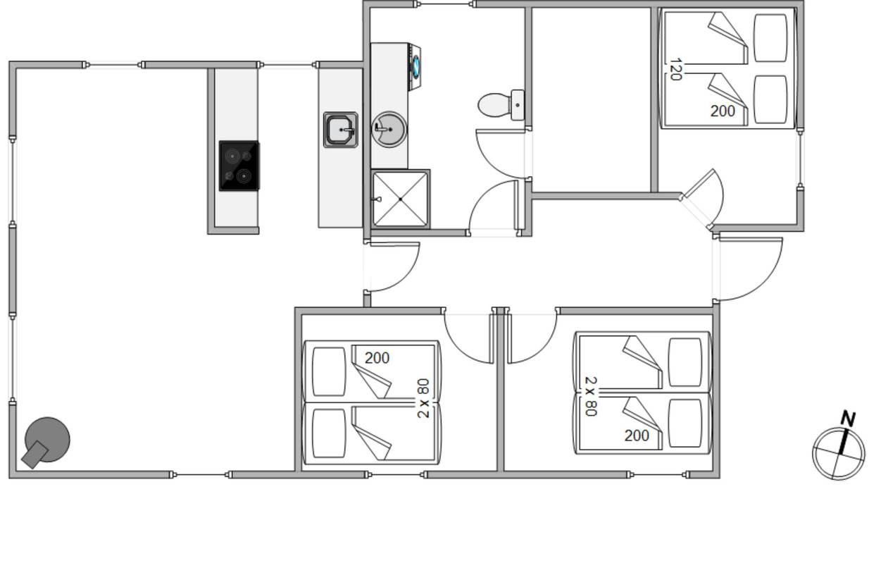 Vorschaubild von Ferienhaus OG88 in Houstrup - Westjütland
