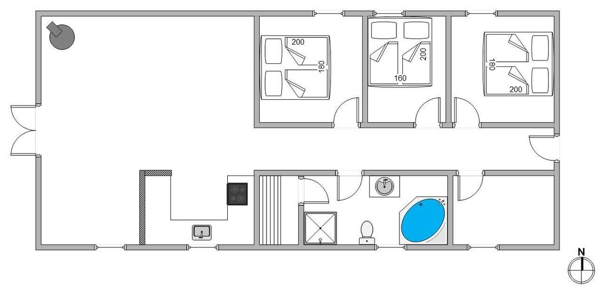 Vorschaubild von Ferienhaus OH24 in Bjerregård - Westjütland