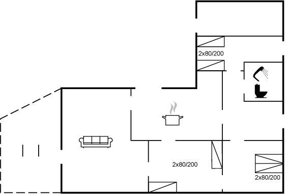 Vorschaubild von Ferienhaus OH44 auf Bodilsker - Bornholm