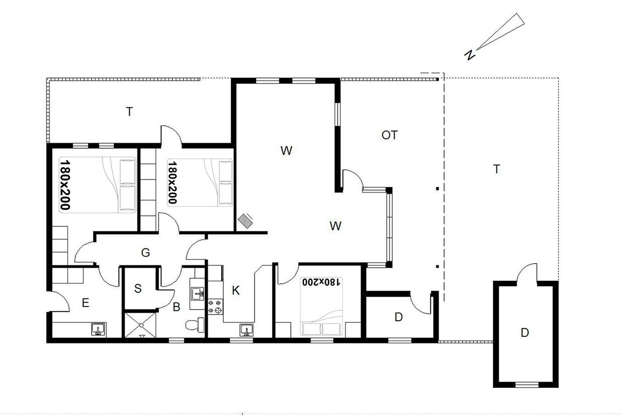 Vorschaubild von Ferienhaus OH72 in Henne Strand - Westjütland