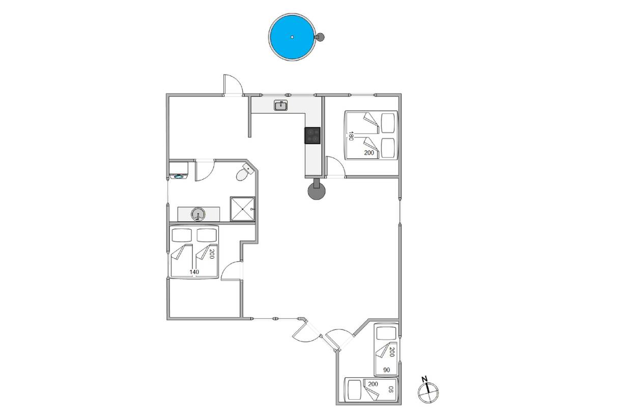 Vorschaubild von Ferienhaus OK08 in Skaven - Westjütland