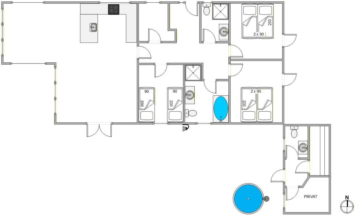 Vorschaubild von Ferienhaus OK61 in Nymindegab - Bjerregård - Westjütland
