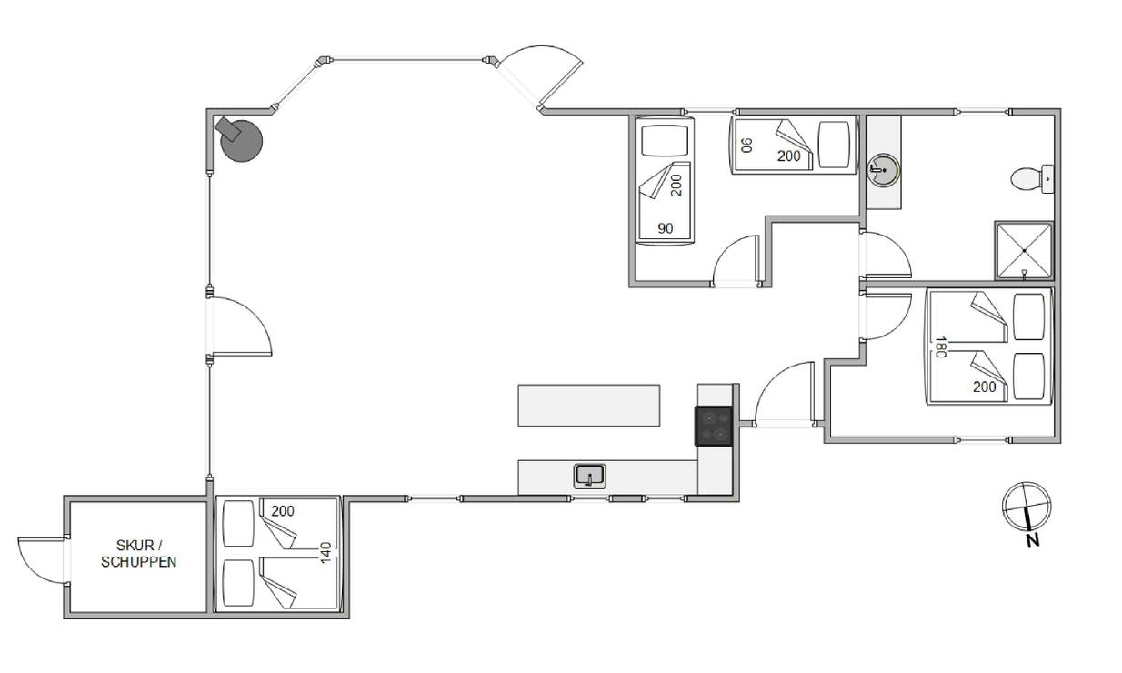 Vorschaubild von Ferienhaus OK95 in Årgab - Westjütland