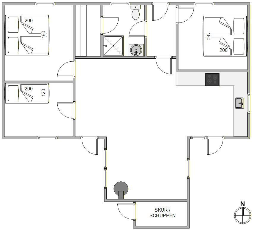 Vorschaubild von Ferienhaus ON82 in Bjerregård - Westjütland