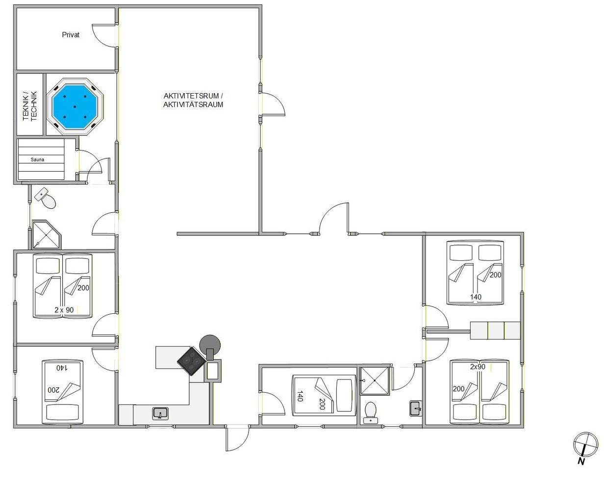 Vorschaubild von Ferienhaus OO03 in Sønderho - Fanø