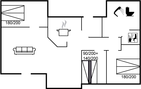 Vorschaubild von Ferienhaus OO08 in Blokhus - Nordjütland