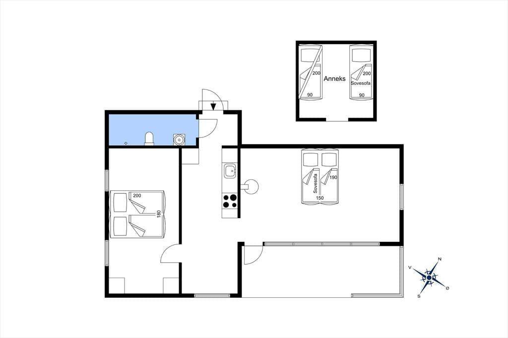 Vorschaubild von Ferienhaus OO10 in Rødvig - Stevns - Südseeland