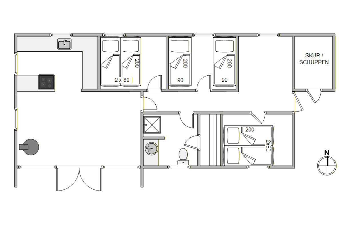 Vorschaubild von Ferienhaus OO29 in Houstrup - Westjütland