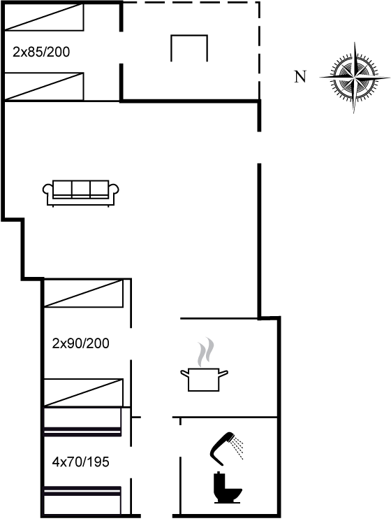 Vorschaubild von Ferienhaus OO82 in Rødhus - Blokhus - Nordjütland