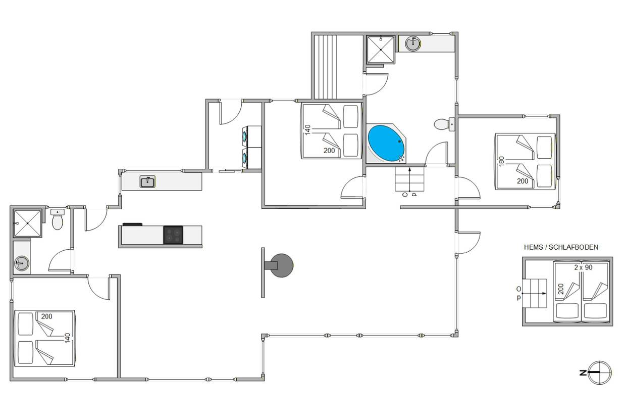 Vorschaubild von Ferienhaus OO90 in Søndervig - Westjütland