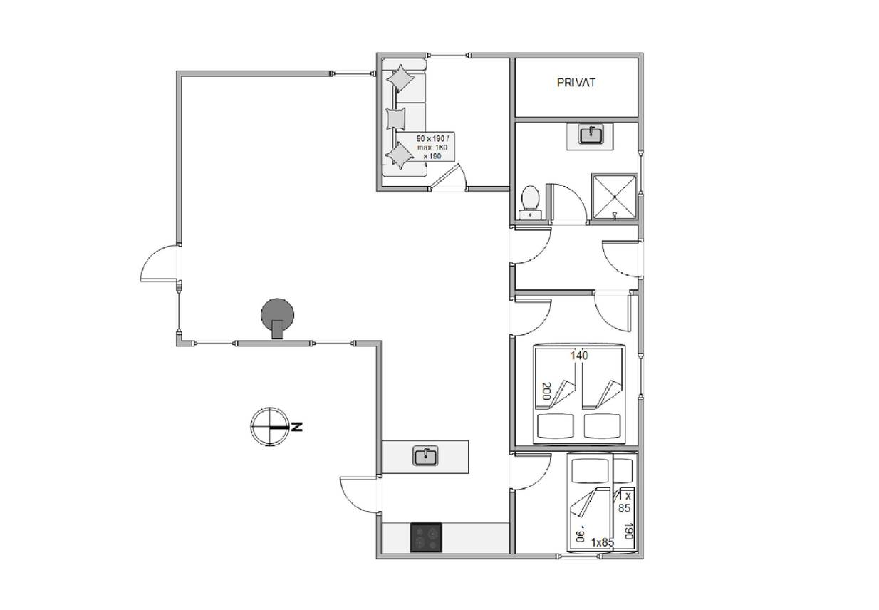 Vorschaubild von Ferienhaus OP17 in Ho - Blåvand - Westjütland